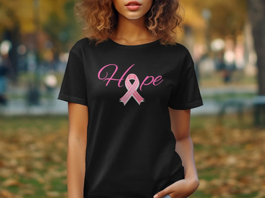 Hope Breast Cancer Awareness Themed T-Shirts